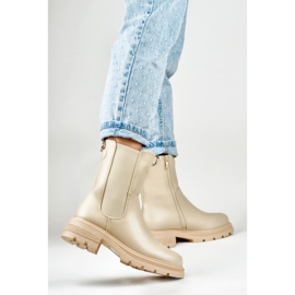 Stiefel Modell DES906BE Beige - PRIMO 1