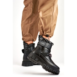 Schneestiefel Modell JH-5B Schwarz - PRIMO 2