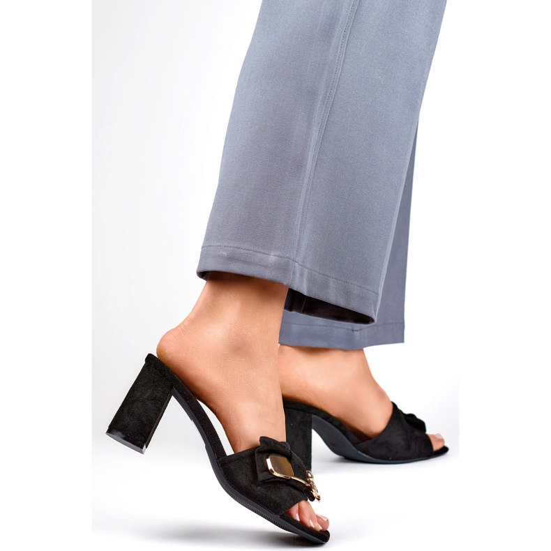 Sandale Flip-Flops Modell 8734B Schwarz 1