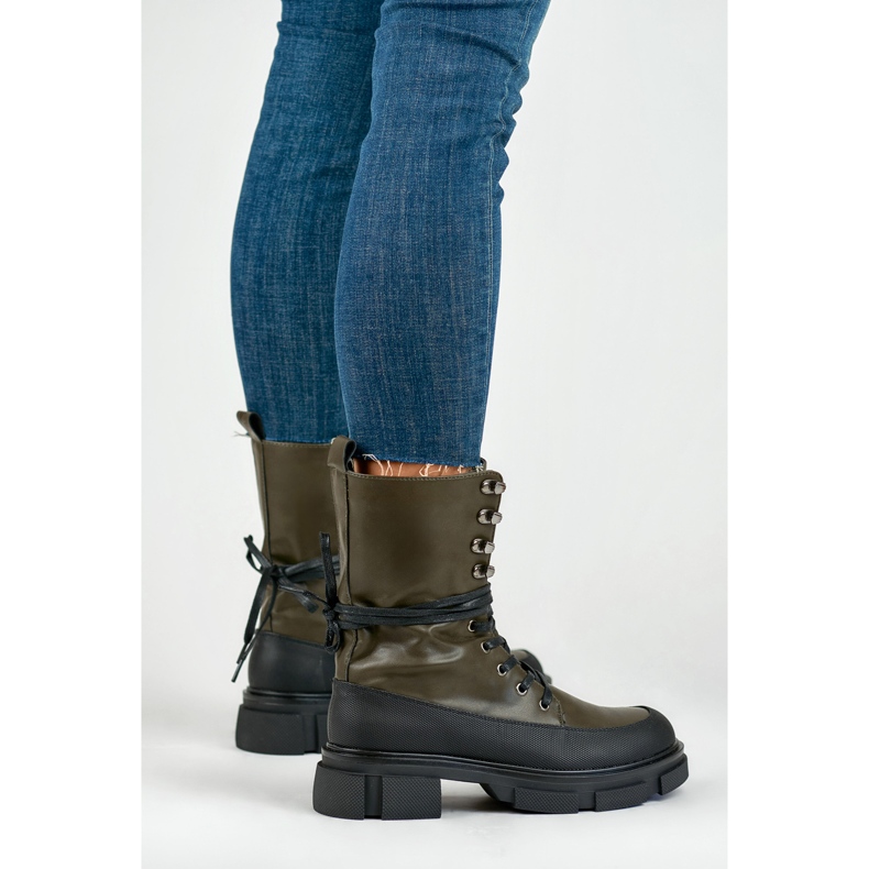 Arbeitermodell Garlin JH21-31GR Schwarz/Grün - PRIMO 2