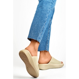 Sandale zehenstegsandalen Modell G3188-7BE Beige - PRIMO 2