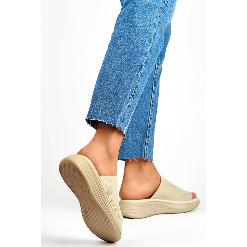 Sandale zehenstegsandalen Modell G3188-7BE Beige - PRIMO 2