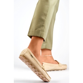 Damenmokassins RQ032BE beige 1
