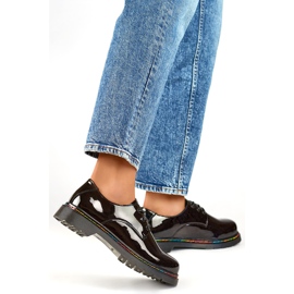 Damen-Lackschuhe GD-XF154B schwarz 1