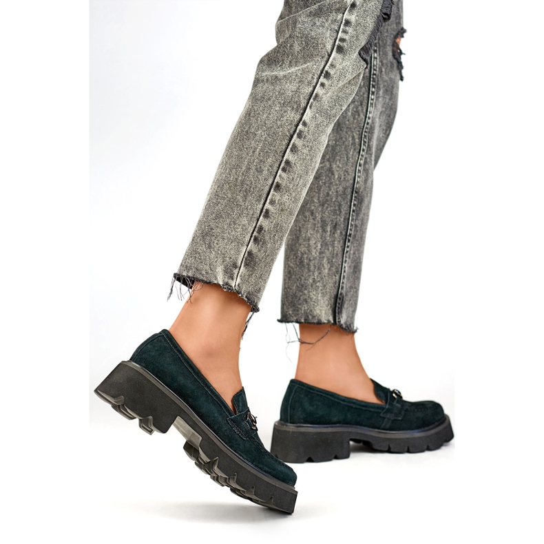 Damenschuhe mit Verzierung 24-7888B schwarz 1