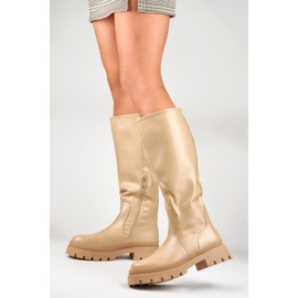 Modell 888-66A-BE Beige Stiefel – PRIMO 2