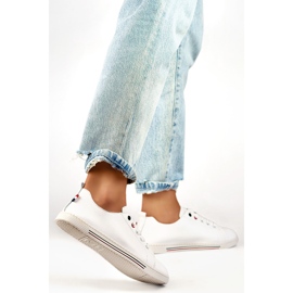 Damen-Ledersneaker 24-87967W weiß 1