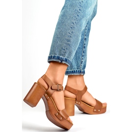 Damensandalen 3993CA braun 1