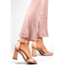 Damensandalen X8195NU beige 1