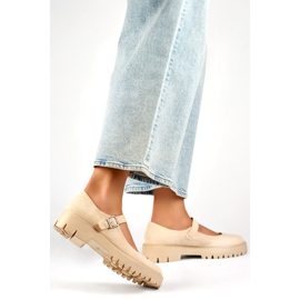 Damenschuhe 2720-4BE beige 1