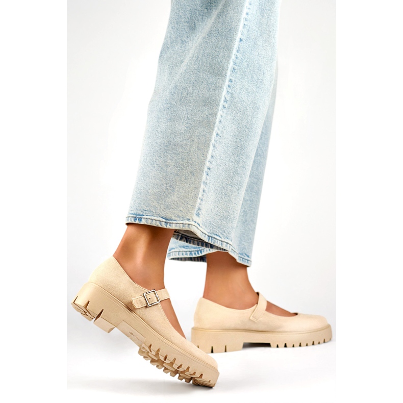 Damenschuhe 2720-4BE beige 1