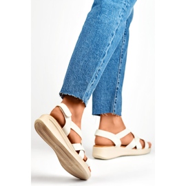 Damensandalen QQ-397W weiß 1