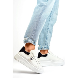 Sportschuhe Modell LL23171W/B Weiß/Schwarz - PRIMO 2