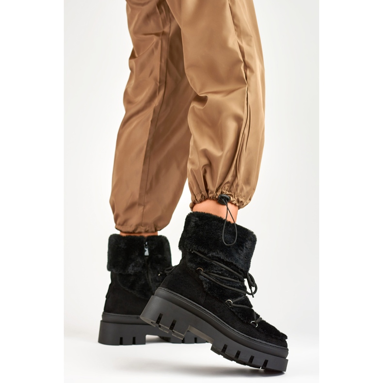 Schneestiefel Modell XH9370-1-B Schwarz - PRIMO 2