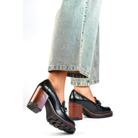 Damenpumps 24-2-12278B schwarz 1