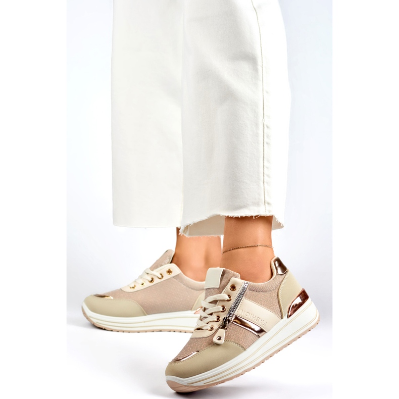 Sportschuhe Modell 9053-SP-BE beige 1