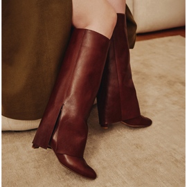 Marco Shoes Cleo Weite Stiefel braun 2