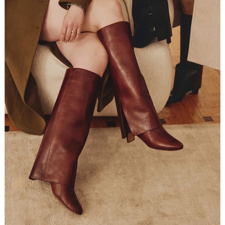 Marco Shoes Cleo Weite Stiefel braun 1