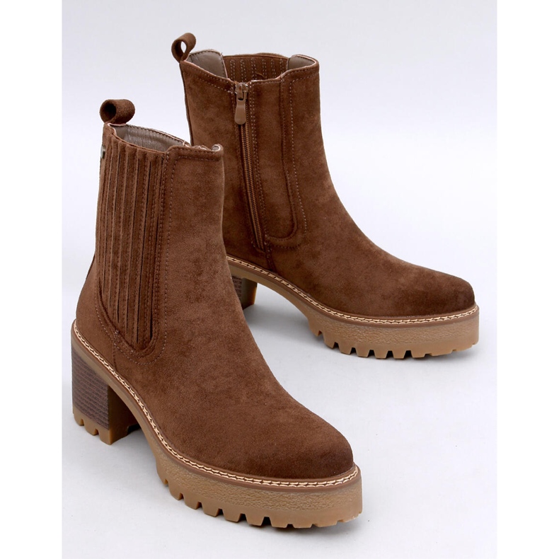 Delis braune Chelsea-Stiefel 1