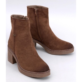 Filly Green Stiefeletten mit stabilem Absatz braun 1