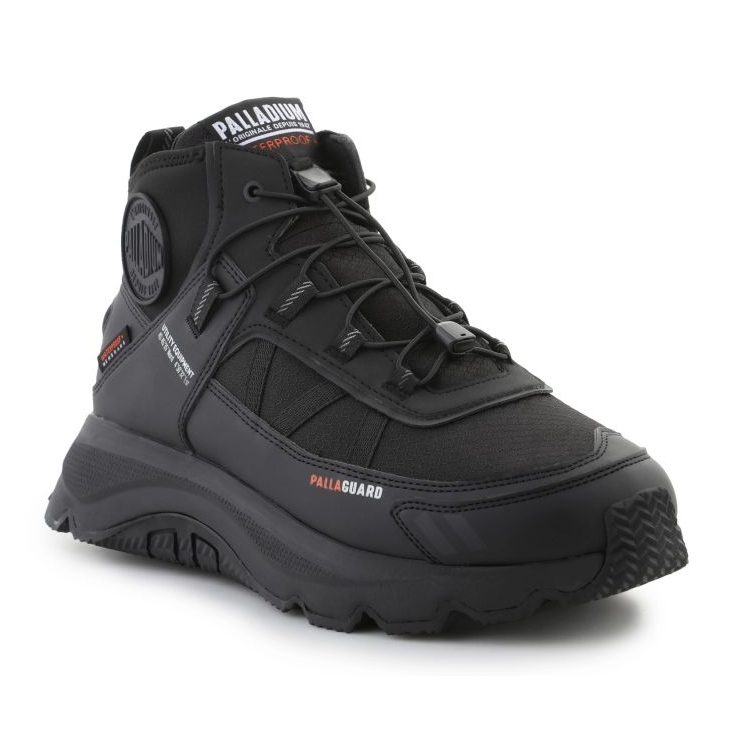 Palladium Thunder Mid Protect Wp+ 74394-008-M Schwarze Schuhe 1