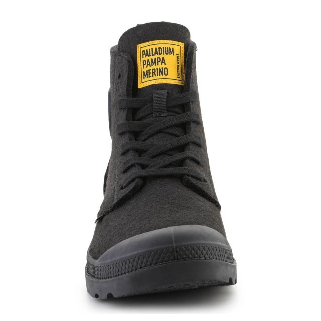 Palladium Pampa Hi Merino Schuhe 74377-008-M schwarz 2