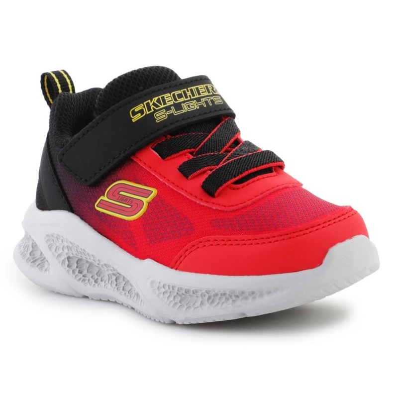 Skechers S-Lights Meteor-Lights-Krendox Schuhe 401495N-RDBK rot 1