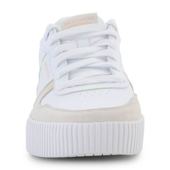 Skechers Jade Schuhe – Stilvoller Typ 185092-WMLT weiß 2
