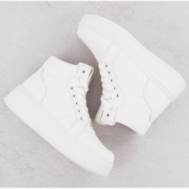 News Neuigkeiten hohe Sportschuhe W 8166 EVE465A weiß 2