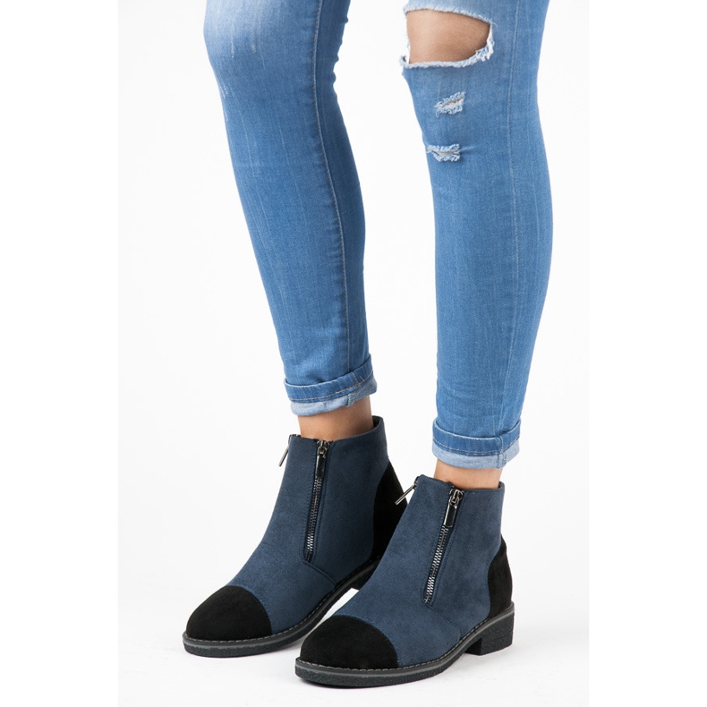 Vices Wildlederstiefeletten für den Herbst blau 1