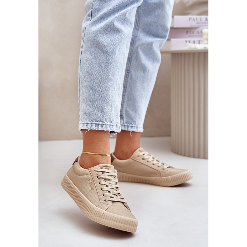 Big Star Isolierte Damen-Sneaker OO274A461 Beige 2