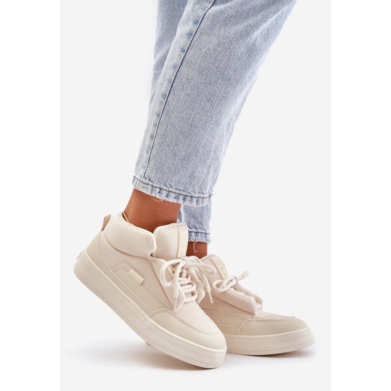 Big Star Isolierte Damen-Sneaker OO274A531 Creme beige 1