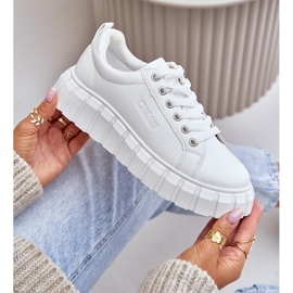 Isolierte Big Star Damen-Sneaker MM274616 Weiß 2