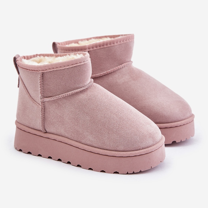 Isolierte Schneestiefel für Kinder Pink Nallita rosa 1