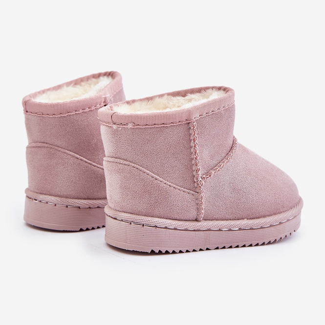 Isolierte Schneestiefel für Kinder Pink Gooby rosa 2