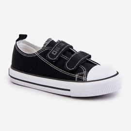 Kinder-Sneaker mit Klettverschluss Big Star OO374008 Schwarz 6