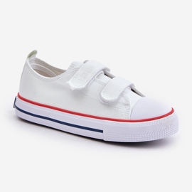 Kinder-Sneaker mit Klettverschluss Big Star OO374009 Weiß 6