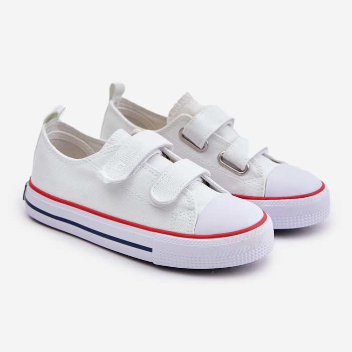 Kinder-Sneaker mit Klettverschluss Big Star OO374009 Weiß 1