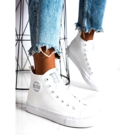 Damen High Sneakers Big Star GG274016 Weiß 4