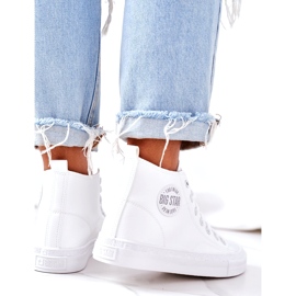 Damen High Sneakers Big Star GG274016 Weiß 1