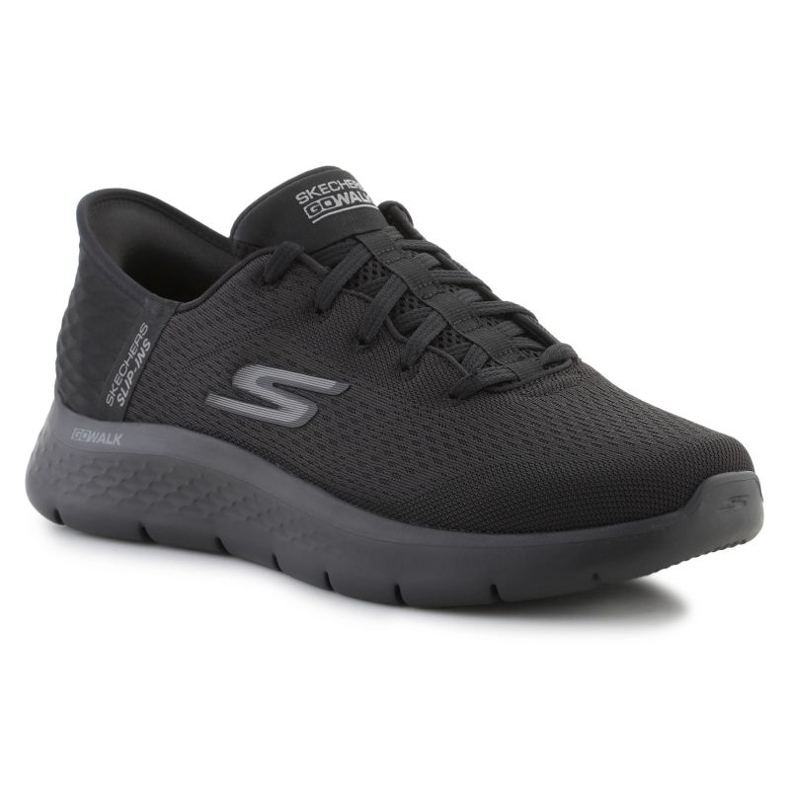 Skechers Slip-Ins Go Walk Flex - Hands Up 216324-BB Schuhe schwarz 1