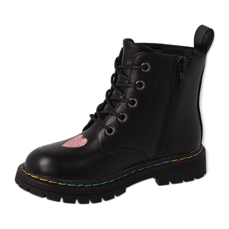 Befado Kinderschuhe 169X019 schwarz 1