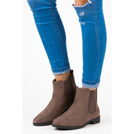 Juliet Bequeme Chelsea-Boots braun 2