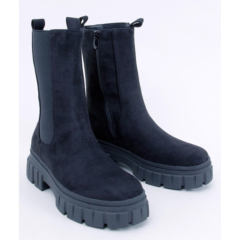 Schwarze Chelsea-Stiefel von Dowel 1