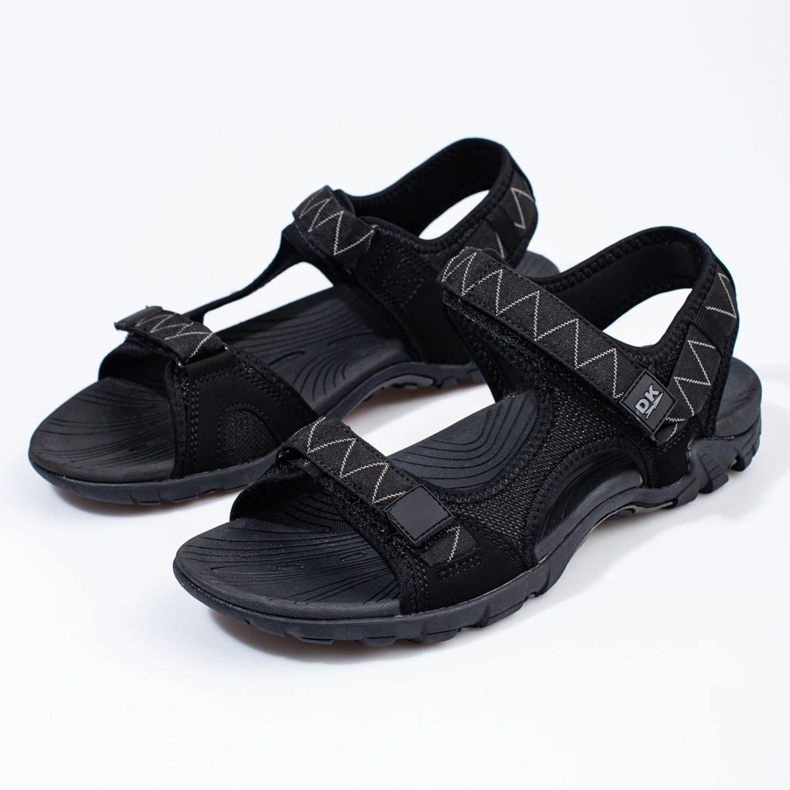 Leichte Herrensandalen DK schwarz 2