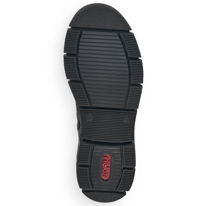 Wasserdichter bequemer Stiefel für Damen schwarz Rieker X3410-00 2