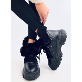 Jarl Black Schneestiefel für Damen schwarz 1