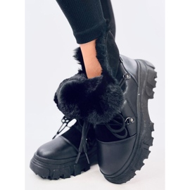 Jarl Black Schneestiefel für Damen schwarz 2