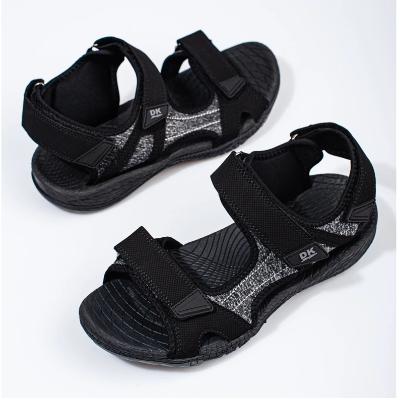 DK Herrensandalen schwarz 2