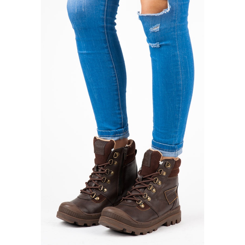 Arrigo Bello Fallensteller mit Schaffell braun 2